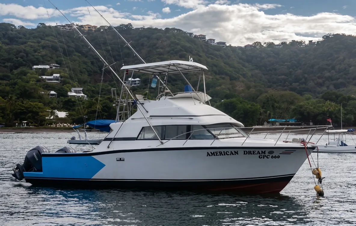 A Dream sport fishing boat - Papagayo Gulf Costa Rica