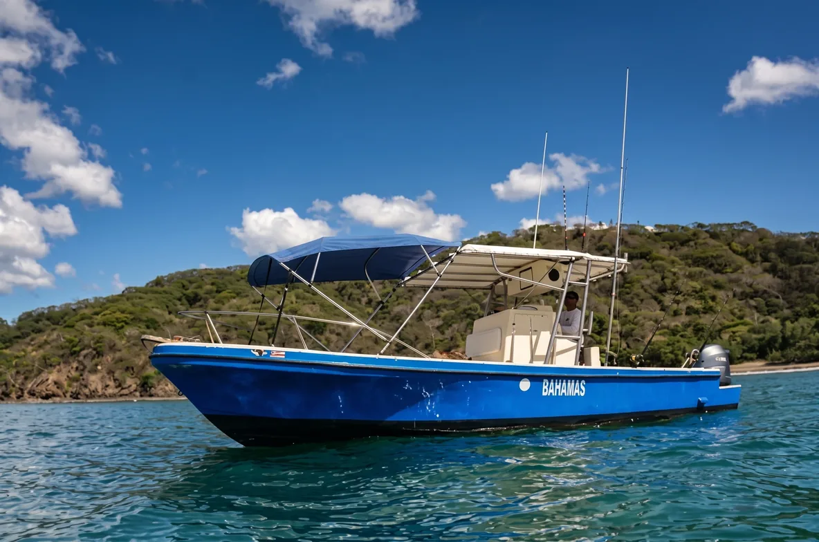 Bahamas sport fishing boat - Papagayo Gulf Costa Rica