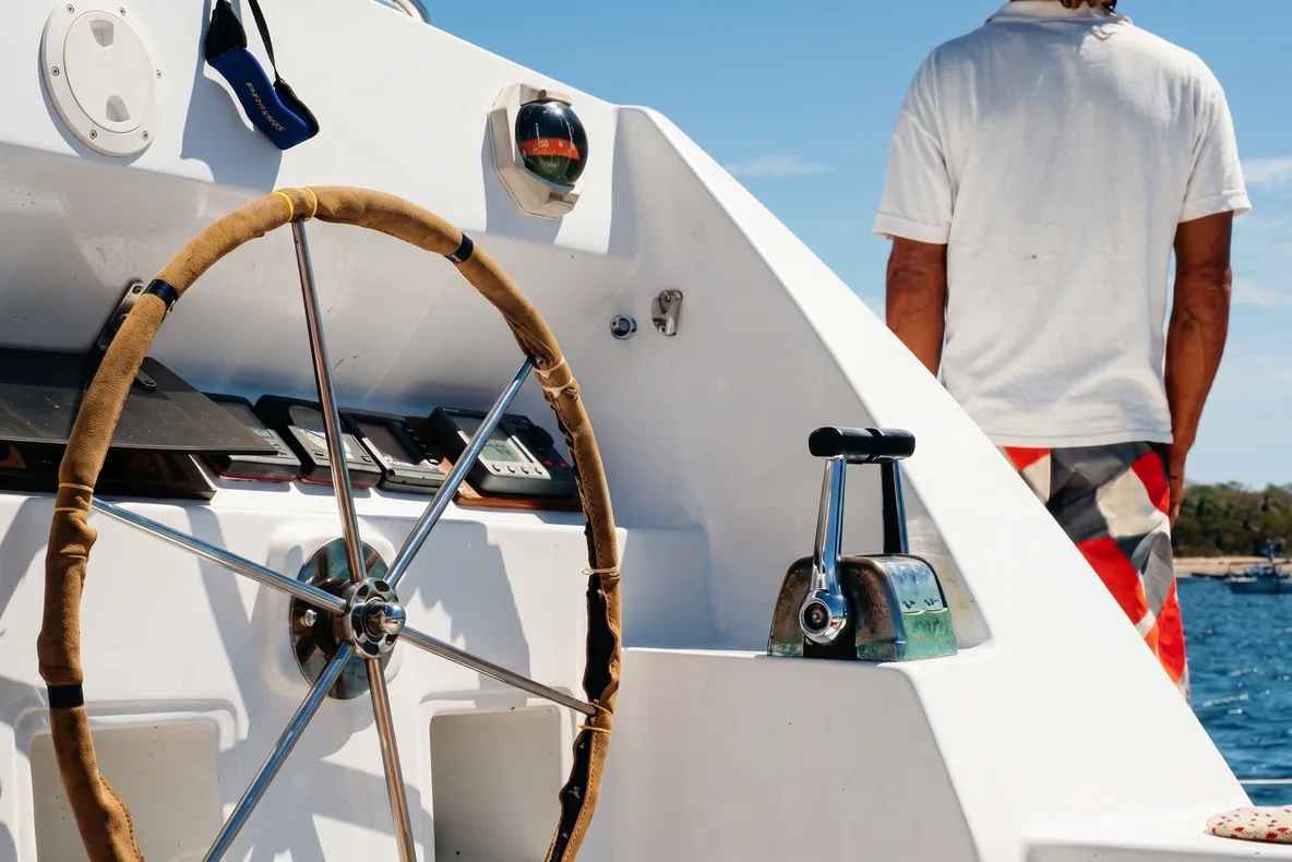 Catamaran sport fishing boat - Papagayo Gulf Costa Rica