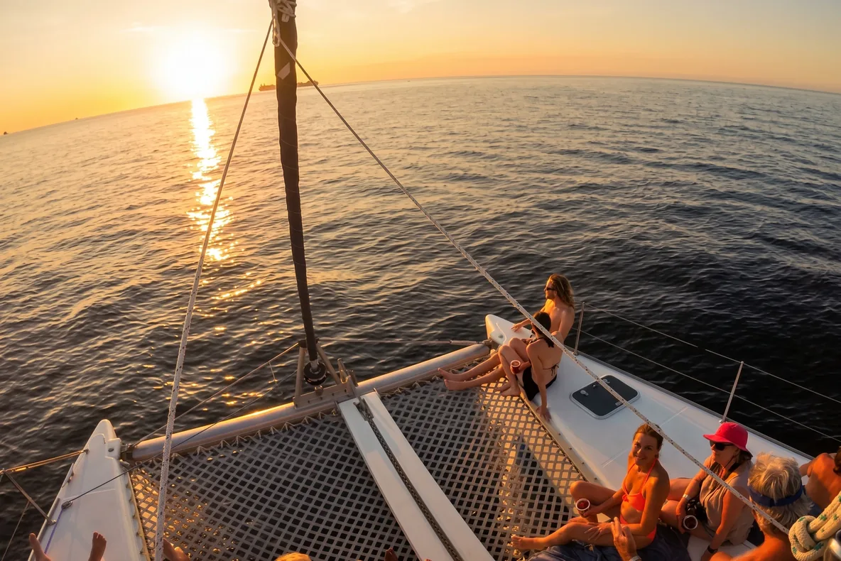Catamaran sport fishing boat - Papagayo Gulf Costa Rica