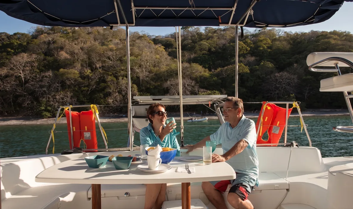 Catamaran sport fishing boat - Papagayo Gulf Costa Rica