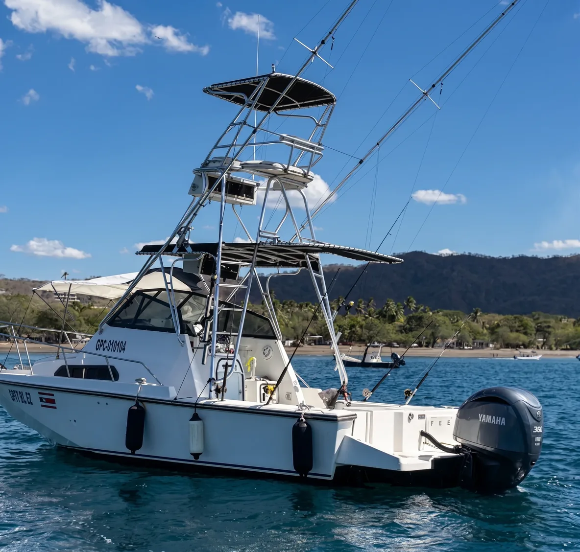 Costa del Sol sport fishing boat - Papagayo Gulf Costa Rica