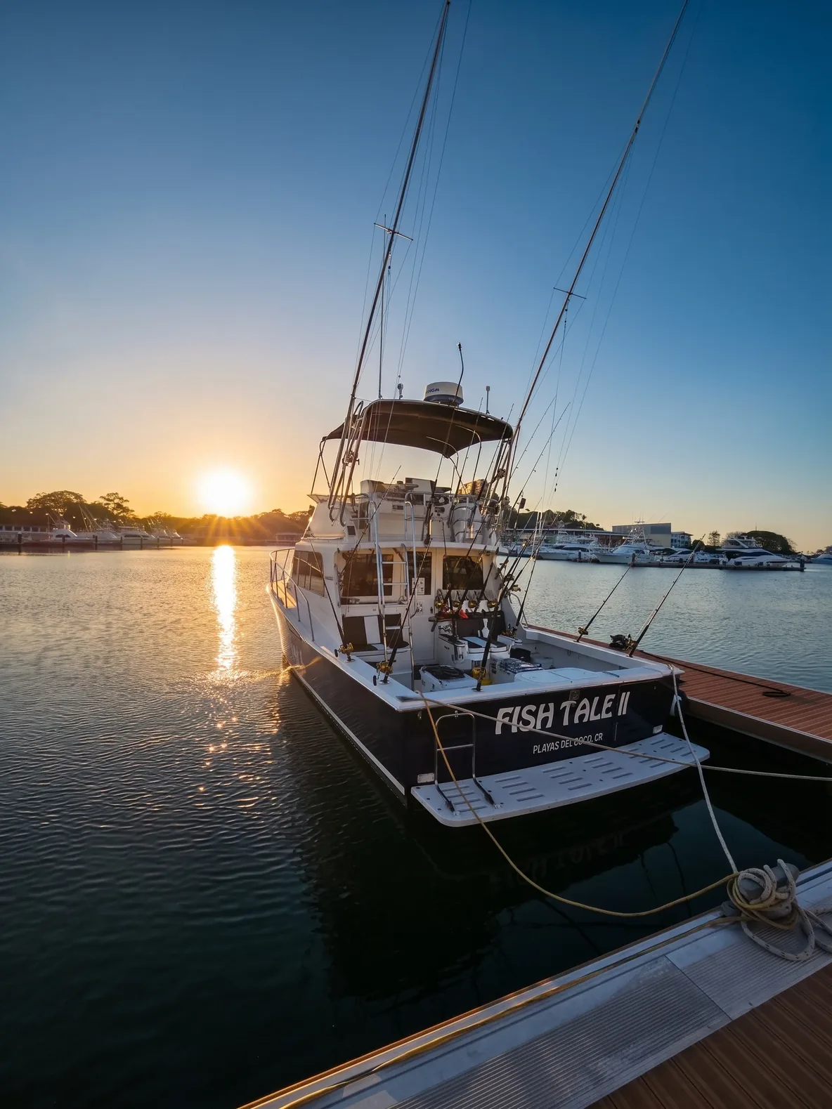 Fish Tale II sport fishing boat - Papagayo Gulf Costa Rica