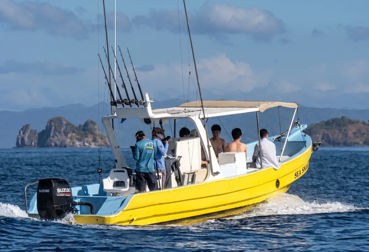 Sea Snake sport fishing boat - Papagayo Gulf Costa Rica